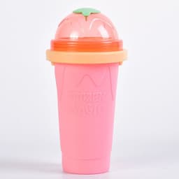 image-Silicone Pinch Cup - Blue 500ml Smoothie