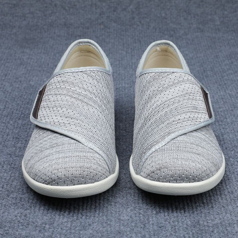 image-Youyun Velcro Casual Shoes - Black Summer