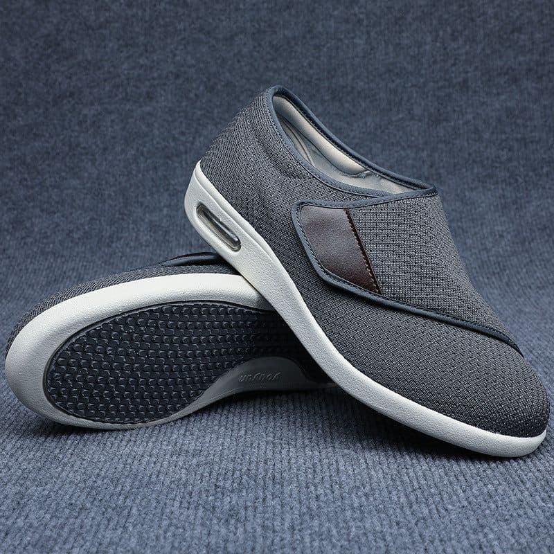 image-Youyun Velcro Casual Shoes - Black Summer