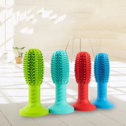 image-The New Dog Toothbrush, Dog Molar Teeth Cleaning Stick, Leaking Food Device, Bite Resistant Dog Toy