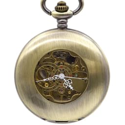 image-Pocket Watch Mechanical Gold Round 31mm