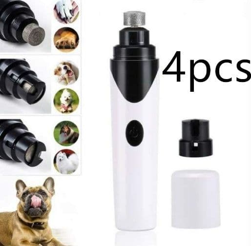 image-Pet Dog Cat Pencil Sharpener, Electric Nail Clippers Cleaning Nail Clippers
