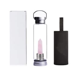 image-Energy Stone Water Bottle Glass Sports Water Cup Kettle