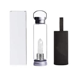 image-Energy Stone Water Bottle Glass Sports Water Cup Kettle