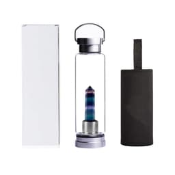 image-Energy Stone Water Bottle Glass Sports Water Cup Kettle