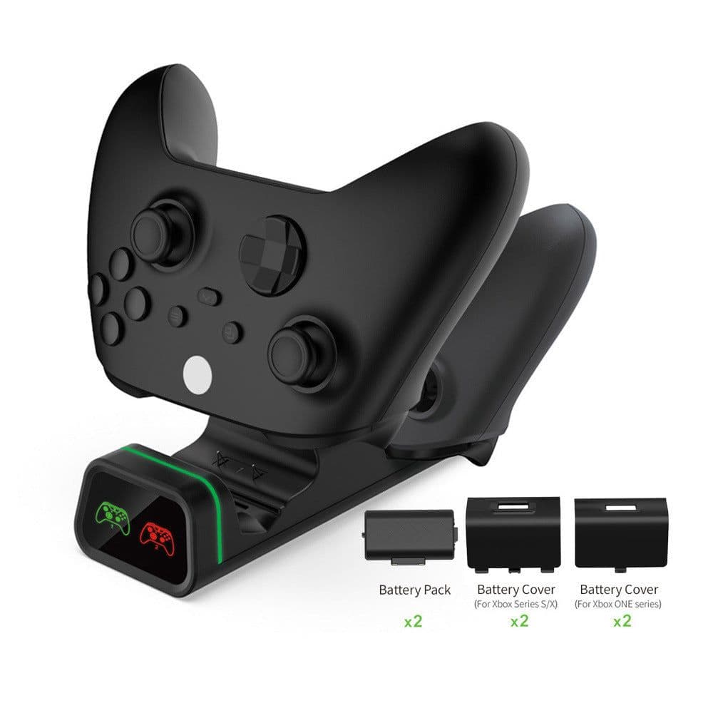 image-XboxSeriesX S wireless Controller Dual Charging SLIM ONE X Dual Battery Charging Kit