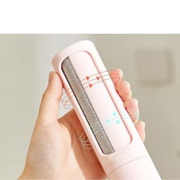 image-2-1 Reusable Pet Hair Remover Brush Lint Roller Portable Effective Self Cleaning Tool for Cat Dog Fur Hair Dust Removal Brush