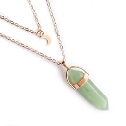 image-Moon Hexagonal Column Pendant