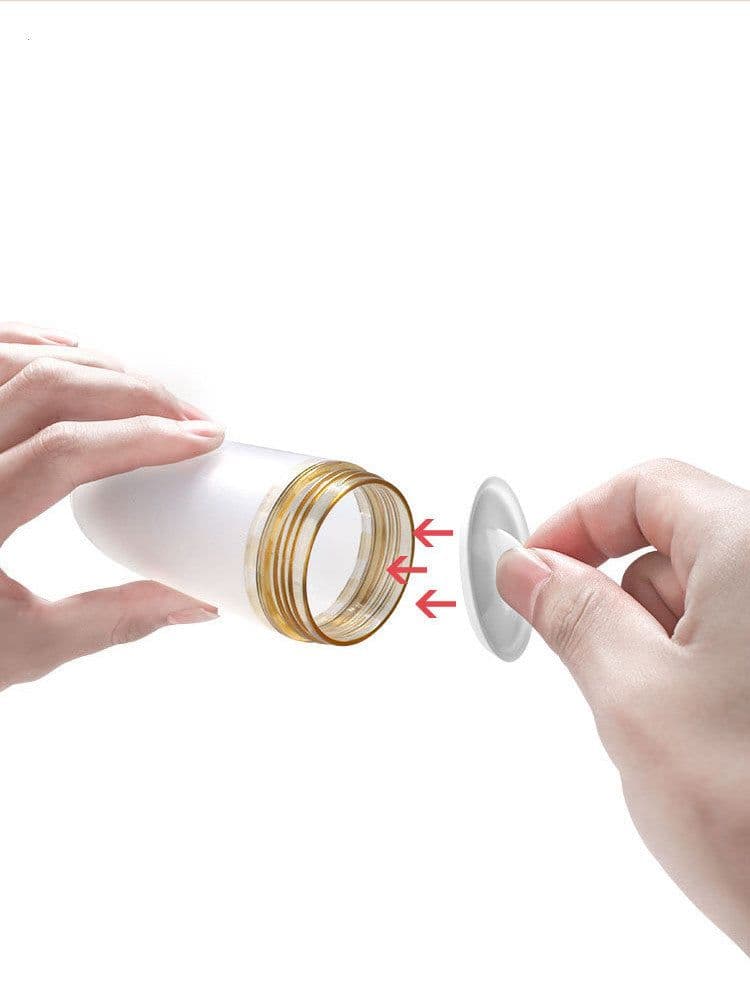 image-Baby Rice Cereal Spoon Soft Silicone Squeeze Rice Noodle Bottle Feeding Baby Confused Spoon Food Supplement Artifact Tool