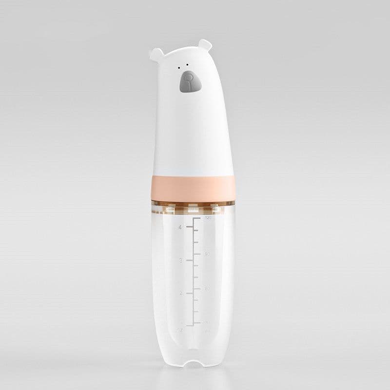image-Baby Rice Cereal Spoon Soft Silicone Squeeze Rice Noodle Bottle Feeding Baby Confused Spoon Food Supplement Artifact Tool
