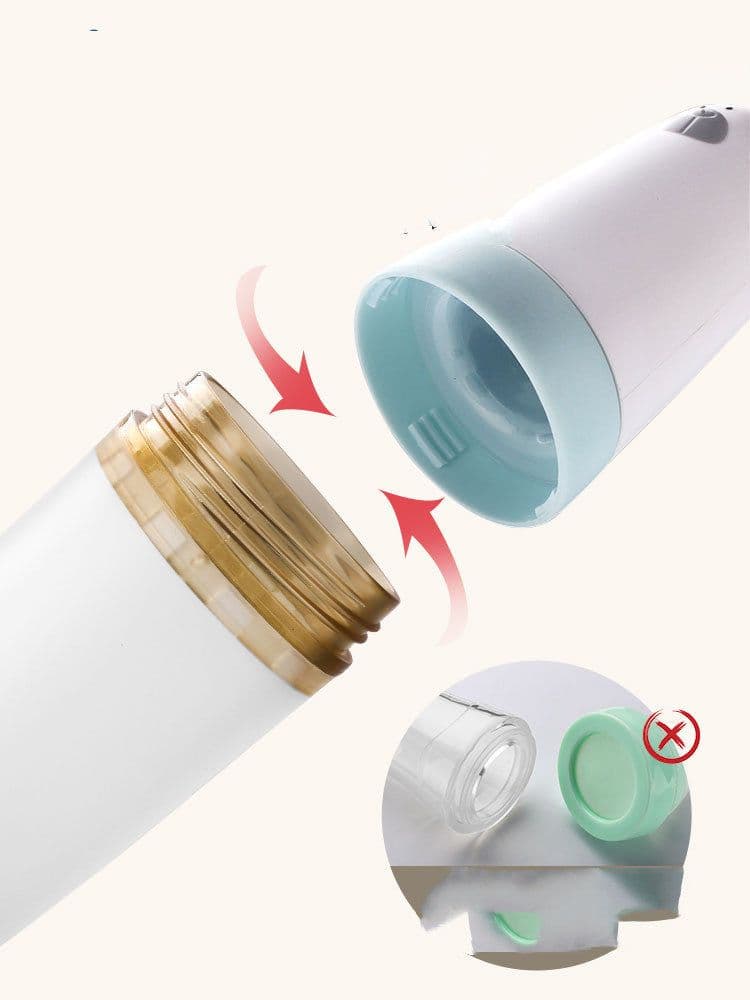 image-Baby Rice Cereal Spoon Soft Silicone Squeeze Rice Noodle Bottle Feeding Baby Confused Spoon Food Supplement Artifact Tool