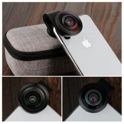 image-Ulanzi Wide-Angle Mobile Phone Lens Slr Camera External HK 4D Fisheye Lens