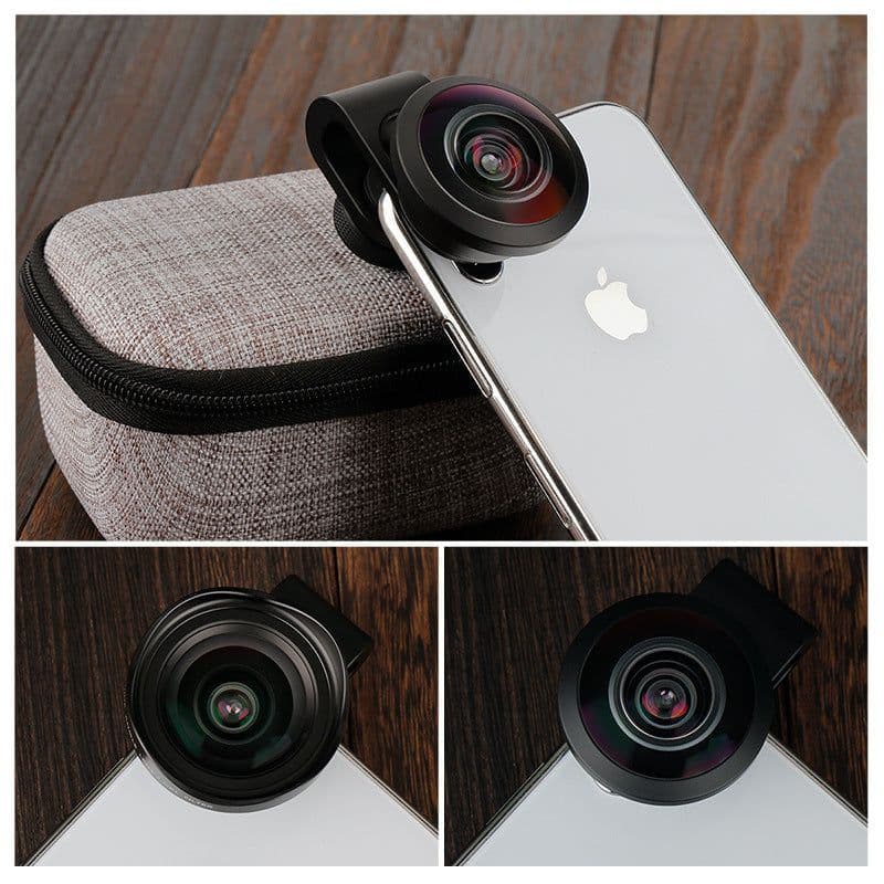 image-Ulanzi Wide-Angle Mobile Phone Lens Slr Camera External HK 4D Fisheye Lens