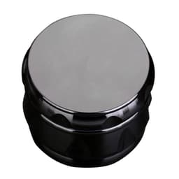 image-Round Metal Smoke Grinder, Zinc Alloy Crusher Grinder