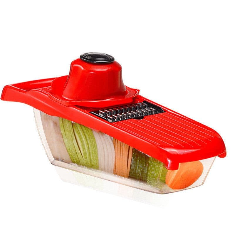 image-Multifunctional Vegetable Cutter Grater With Hand Guard