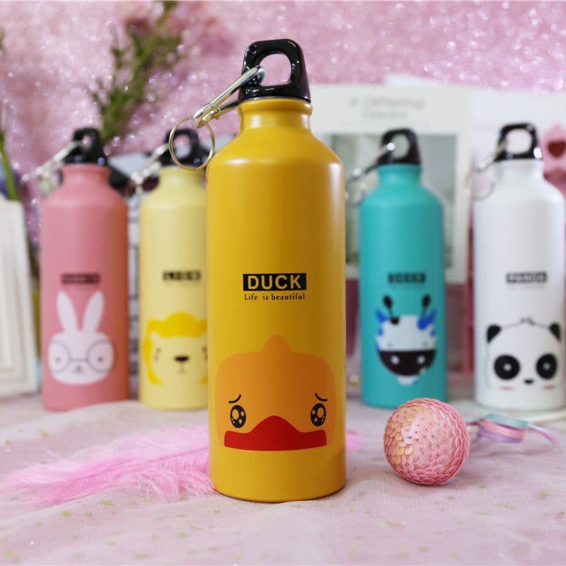 image-Stainless Steel Children's Water Cup Primary School Cute Water Bottle