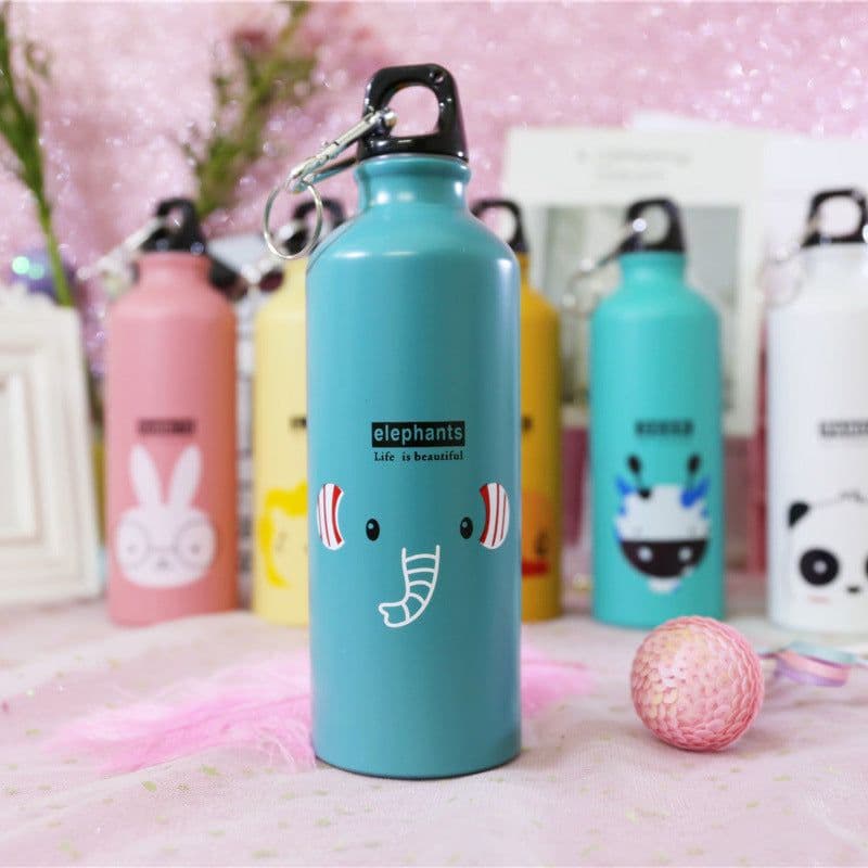 image-Stainless Steel Children's Water Cup Primary School Cute Water Bottle