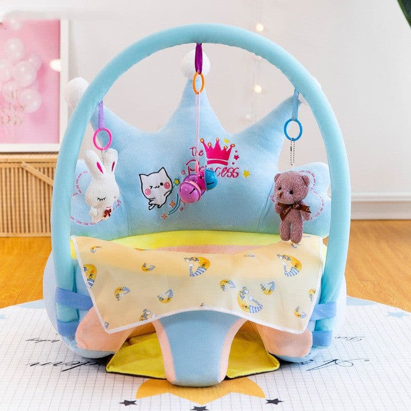 image-Baby Sofa Support Seat Cover Washable Toddlers Learning To Sit Plush Chair
