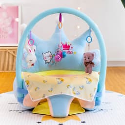 image-Baby Sofa Support Seat Cover Washable Toddlers Learning To Sit Plush Chair
