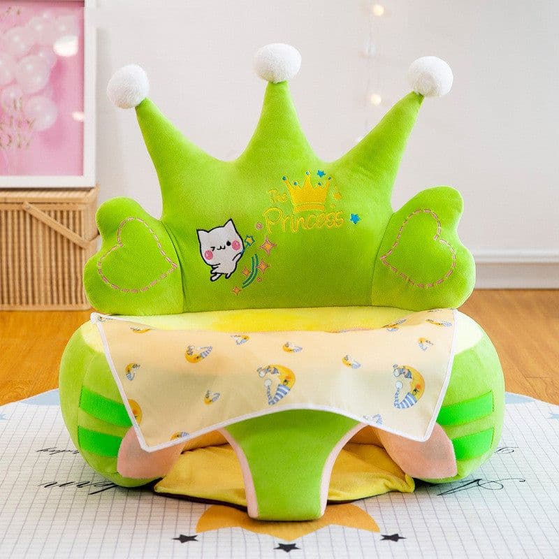 image-Baby Sofa Support Seat Cover Washable Toddlers Learning To Sit Plush Chair
