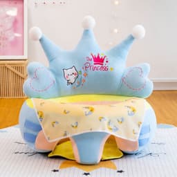 image-Baby Sofa Support Seat Cover Washable Toddlers Learning To Sit Plush Chair