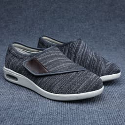 image-Youyun Velcro Casual Shoes - Black Summer