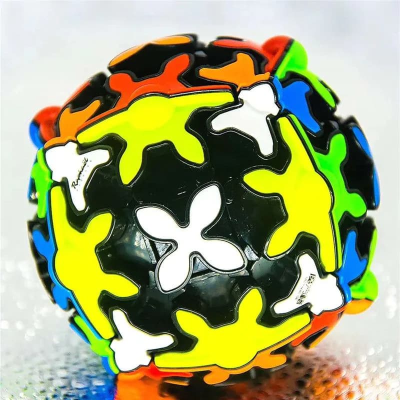 image-Qiyi Gear Rubik's Cube Gear Spherical Educational Toy