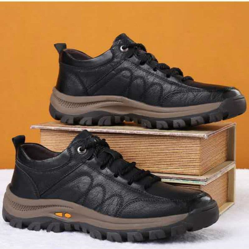 image-Casual Leather Shoes Outdoor Hiking Shoes