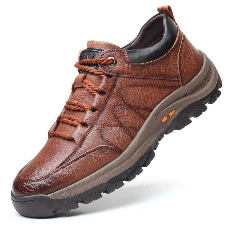 image-Casual Leather Shoes Outdoor Hiking Shoes