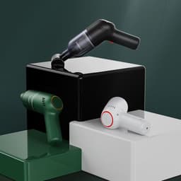 image-Mini Fashion Car High-Power Car Vacuum Cleaner