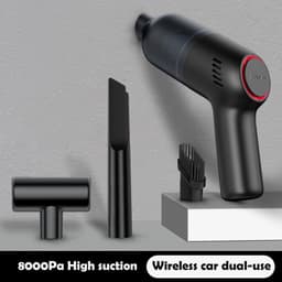 image-Mini Fashion Car High-Power Car Vacuum Cleaner