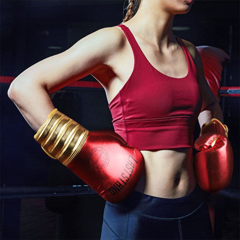 image-Metal Boxing Gloves Male Muay Thai Free Fight