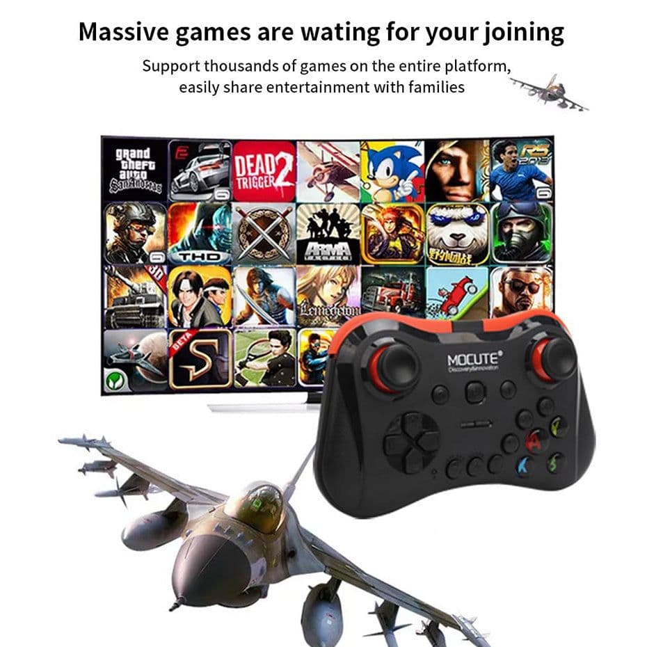 image-Magic Cart Mobile Phone Wireless Bluetooth Gamepad