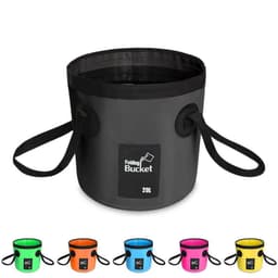 image-Portable Travel Bag Fishing Bucket Folding Bucket Bag Outdoor Convenient Travel Car Wash Bucket Outdoor Waterproof Bag