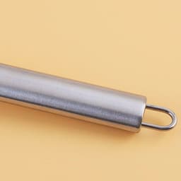 image-8 Inch Stainless Steel Cake Spatula Curved Butter Spatula Baking Tool