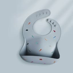 image-Baby Eating Bibs, Baby Waterproof Silicone Bibs, Feeding Rice Pockets