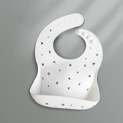 image-Baby Eating Bibs, Baby Waterproof Silicone Bibs, Feeding Rice Pockets