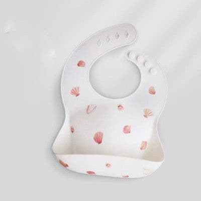 image-Baby Eating Bibs, Baby Waterproof Silicone Bibs, Feeding Rice Pockets