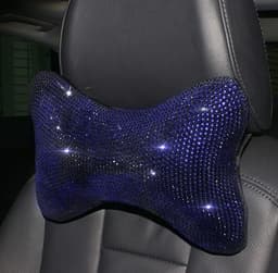 image-Car Gear Cover Blue Diamond Handbrake Cover Gear Cover