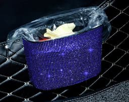 image-Car Gear Cover Blue Diamond Handbrake Cover Gear Cover