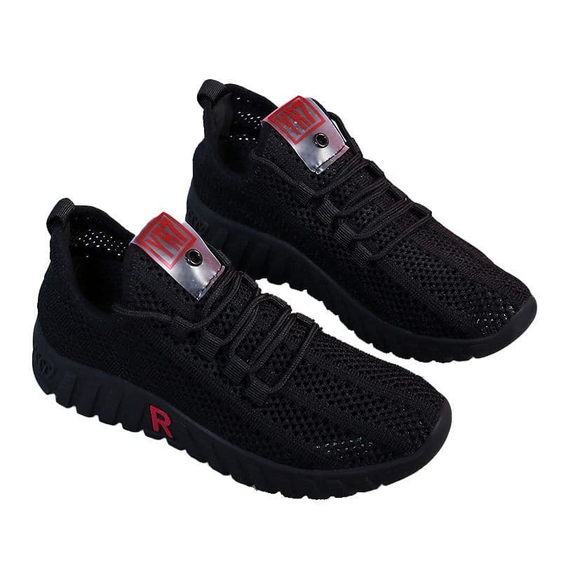 image-Women Tennis Shoes Bottom Sneakers Gym Female Sport Walking Breathable Mesh Women Sneakers Lightweight Sports Running Shoes