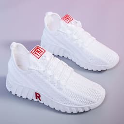 image-Women Tennis Shoes Bottom Sneakers Gym Female Sport Walking Breathable Mesh Women Sneakers Lightweight Sports Running Shoes