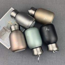 image-Creative Stainless Steel Vacuum Frosted Insulation Cup Portable Portable Water Cup
