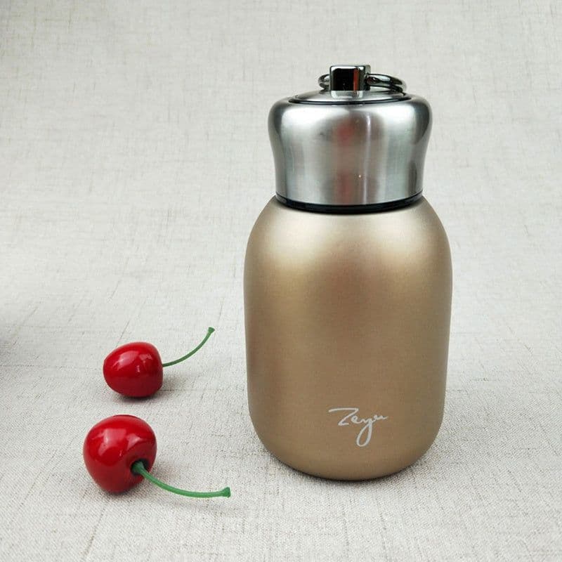 image-Creative Stainless Steel Vacuum Frosted Insulation Cup Portable Portable Water Cup
