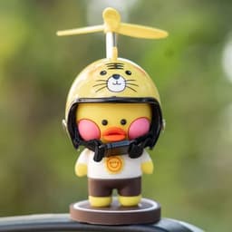 image-Car Ornaments Motorcycle Cute Car Center Console Accessories Car Cartoon
