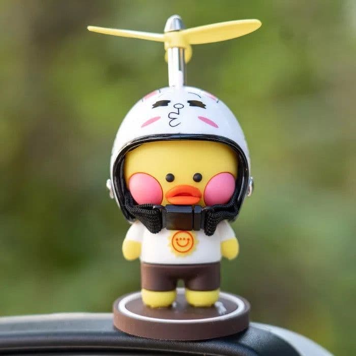 image-Car Ornaments Motorcycle Cute Car Center Console Accessories Car Cartoon