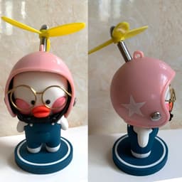 image-Car Ornaments Motorcycle Cute Car Center Console Accessories Car Cartoon
