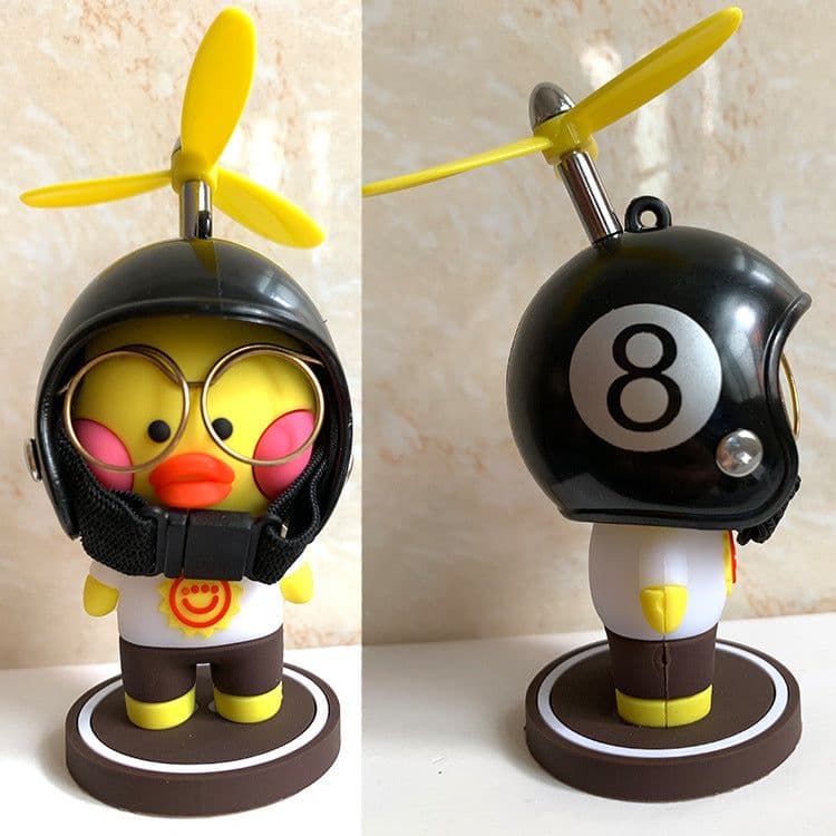 image-Car Ornaments Motorcycle Cute Car Center Console Accessories Car Cartoon