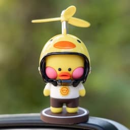 image-Car Ornaments Motorcycle Cute Car Center Console Accessories Car Cartoon