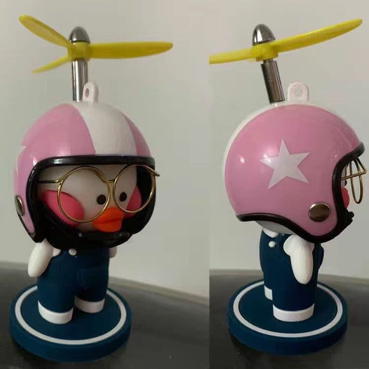 image-Car Ornaments Motorcycle Cute Car Center Console Accessories Car Cartoon